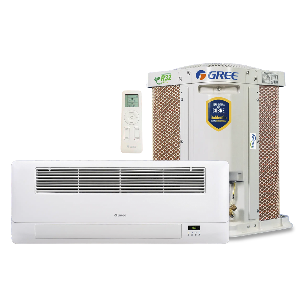 Ar Condicionado Split Cassete 1 Via Inverter Gree G-Línea 22000 Btus Frio 220v R-32