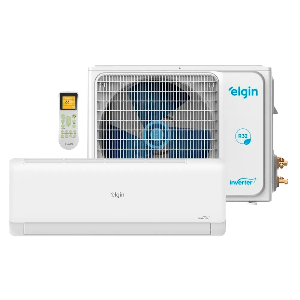 Ar Condicionado Split Hi Wall Inverter Elgin Eco II Wi-Fi 9000 Btus Frio 220v R-32