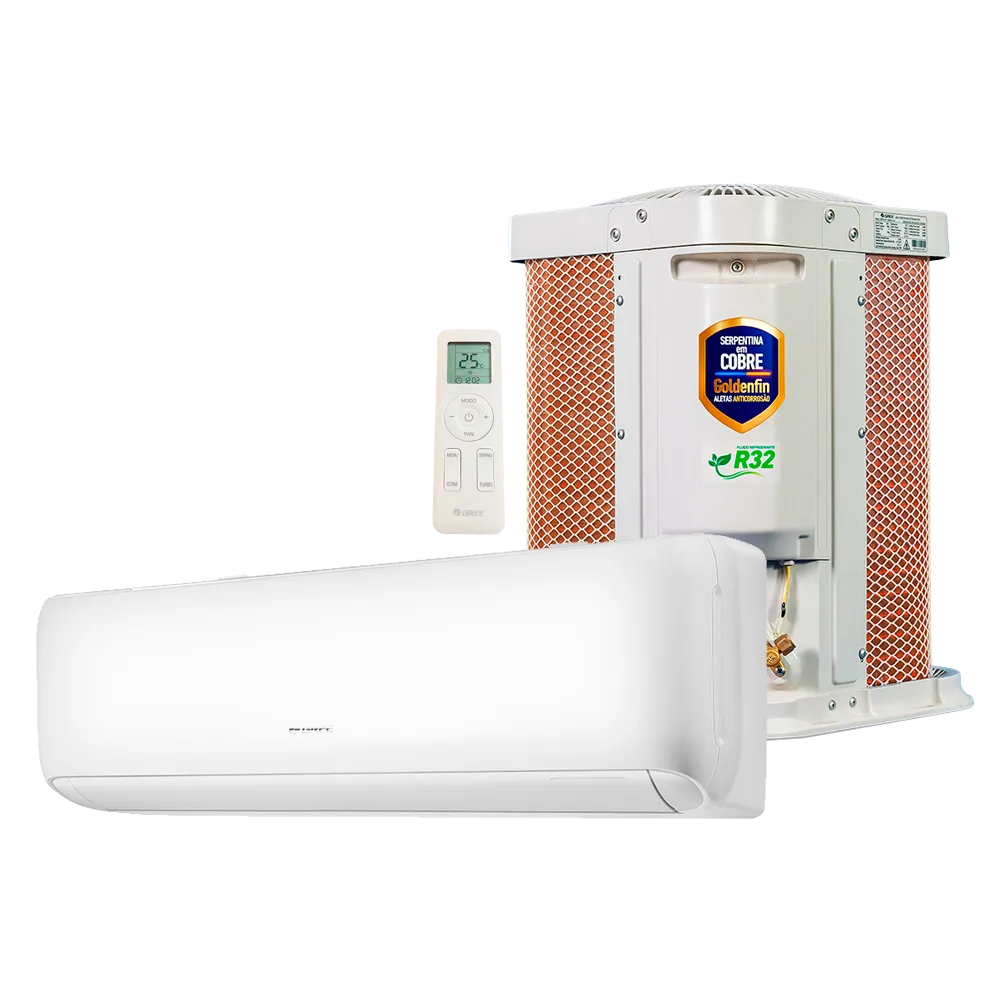 Ar Condicionado Split Hi Wall Inverter Gree G-Top Auto Wi-Fi 9000 Btus Frio 220v R-32