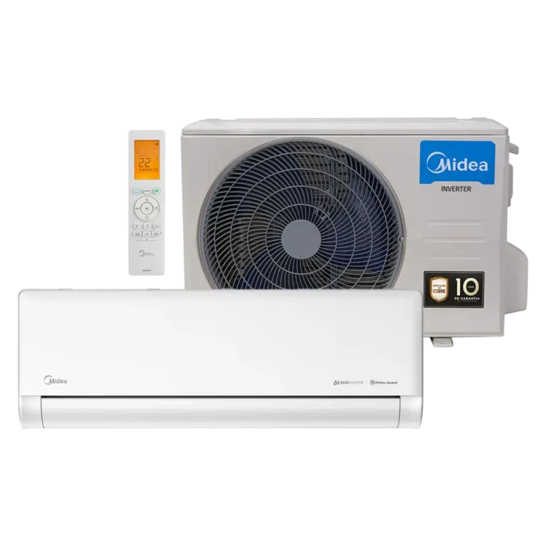 Ar Condicionado Split Hi Wall Inverter Midea AI EcoMaster Connect 9000 Btus Frio 220v R-32