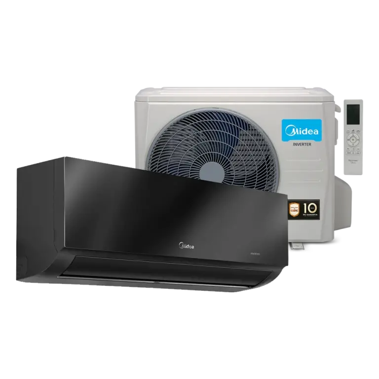Ar Condicionado Split Hi Wall Inverter Midea Xtreme Save Connect Black Edition 18000 Btus Quente e Frio 220v R-32