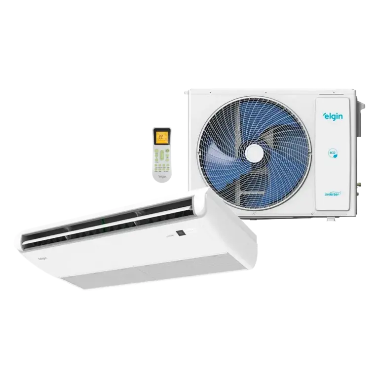 Ar Condicionado Split Piso Teto Inverter Elgin Plus 48000 Btus Frio 220v R-32