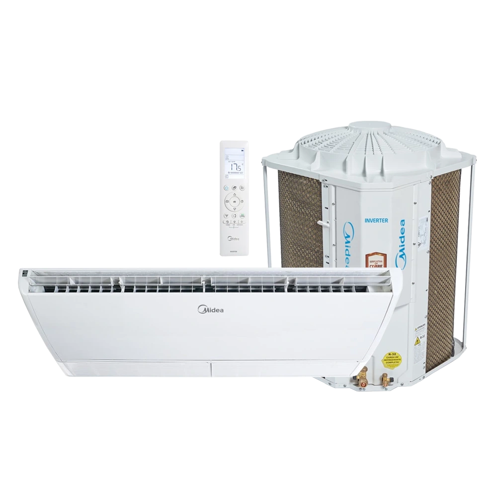 Ar Condicionado Split Piso Teto Inverter Midea Connect 36000 Btus Frio 220v R-32