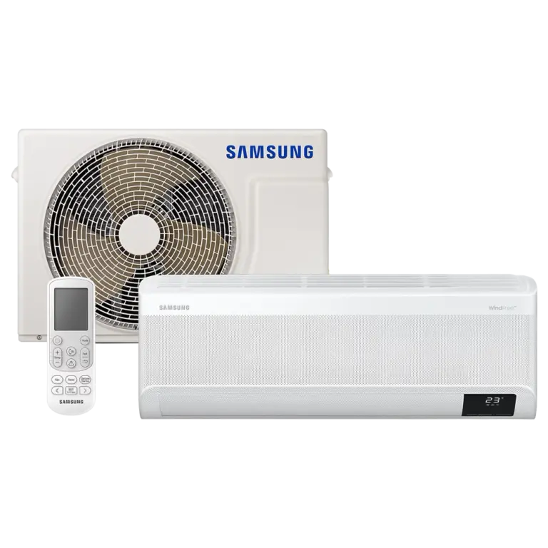 Ar Condicionado Split Hi Wall Inverter Samsung WindFree Connect AI 18000 Btus Frio 220V R-32